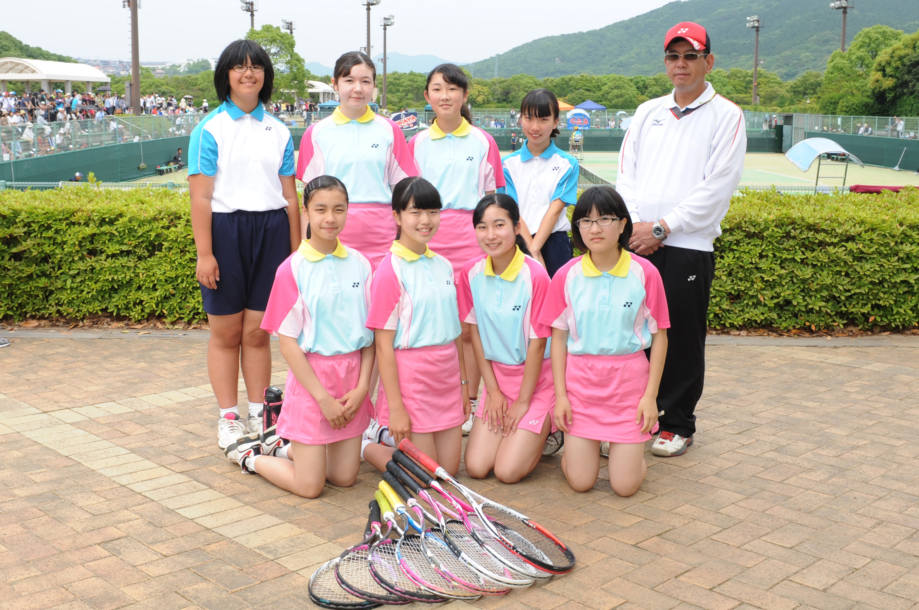 ソフトテニス部 クラブ活動 活水高等学校 活水中学校